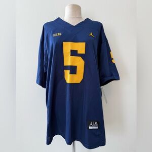 Jordan Men’s Jabrill Peppers Michigan Wolverines #5 Jersey